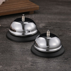 Stainless Steel Food Service <b>Bell</b> Restaurant Hotel Counter <b>Call</b> <b>Bell</b> Front Of House Use - Product Image 1