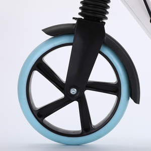 Scooter à frein à main en aluminium à moitié vendu à chaud avec absorption des chocs interne et dispositif de roue planaire garde-boue - Product Image 4