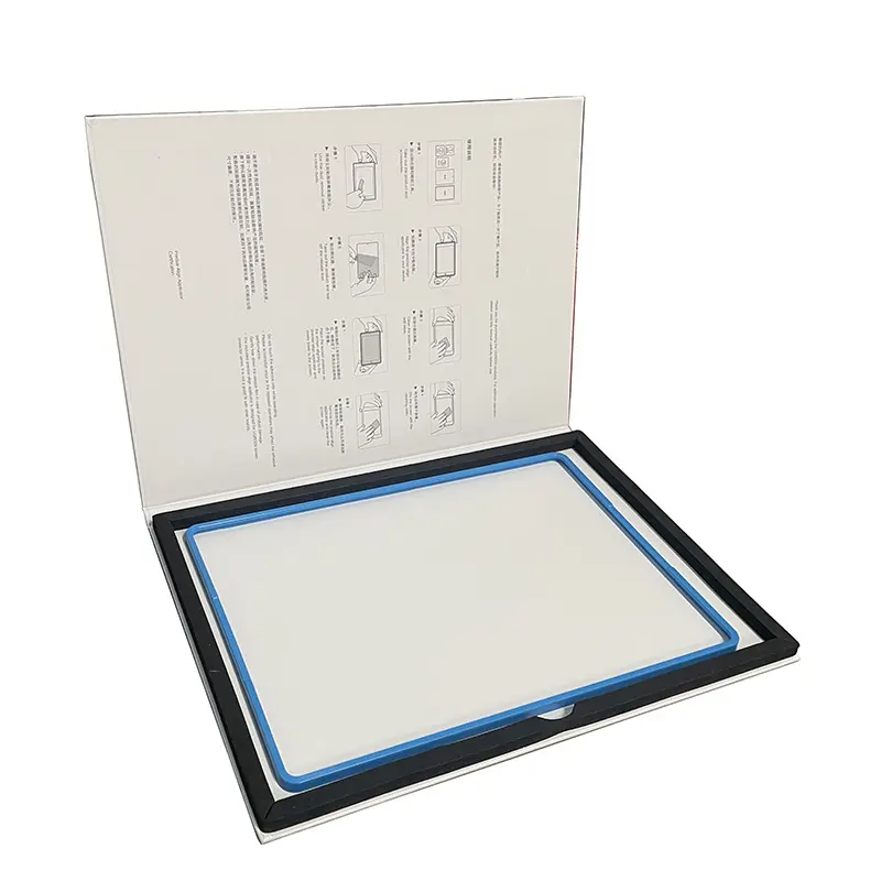 Özelleştirilmiş lüks Tablet Ipad ekran koruyucu ambalaj kutusu IPAD ekran koruyucu ambalaj kutuları için cam ekran koruyucu