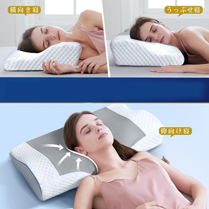 Almohada de cuello de espuma de memoria de fábrica, utilizada para aliviar el dolor de espalda, cojín de cuña triangular ergonómico - Product Image 3