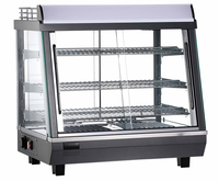 Vitrine Chauffante Professionnelle pour Snacks et Saucisses – Équipement de Restauration Chaude Commercial – Chauffe-Plats et Pâtisseries – Certifié ETL CE