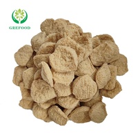 Zat tambahan makanan protein sayuran bertekstur TVP 60% tanaman protein dasar makanan protein babi TVP non-gmo protein kedelai