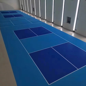 Revêtement de sol professionnel <span class=keywords><strong>pour</strong></span> entraînement de pickleball, structure insonorisante, base en éponge épaisse, facile à nettoyer, fournisseur vérifié - Product Image 2