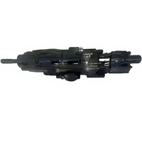 Tête de machine de forage hydraulique 1838 pour forage de roche, piston d'impact, manchon en cuivre à trois faces, diaphragme à azote, bague de retenue