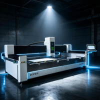 Centre d'usinage CNC ATC 5 axes, Scie à pont CNC, Routeur CNC 3220, Machine de découpe et de polissage du granit et du marbre avec sonde caméra pour comptoirs