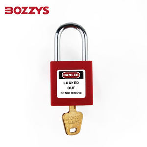 बोज्जी की औद्योगिक सुरक्षा छोटे पैडलॉक आइसोलेशन-टैगआउट मास्टर कुंजी कॉपर लॉक सिलेंडर स्टील नायलॉन सामग्री दरवाजे का उपयोग - Product Image 5