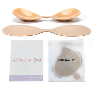 <span class=keywords><strong>Soutien</strong></span>-<span class=keywords><strong>gorge</strong></span> <span class=keywords><strong>adhésif</strong></span> invisible en silicone, fin, anti-transpiration, imperméable, à bonnets profonds, push-up, effet push-up instantané, facile à ranger - Product Image 1