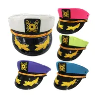 Sailor Hat for Women and Men, Pink, Green, Purple, White