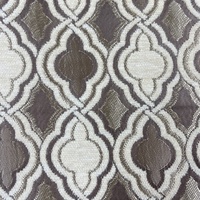 Tissu de décoration d'intérieur chenille tissé jacquard de 280cm de largeur pour housse de coussin de canapé et draperie en stock