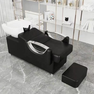 Fauteuil de lavage professionnel pour salon de coiffure avec bac intégré - Product Image 3