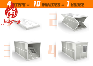 Có Thể Gập Lại Giá Rẻ Giá 2 Tầng Nhỏ Đúc Sẵn Nhà Nhỏ Sẵn Sàng Thực hiện Mini Sang Trọng Modular Với Phòng Ngủ Prefab Nhà Biệt Thự - Product Image 3