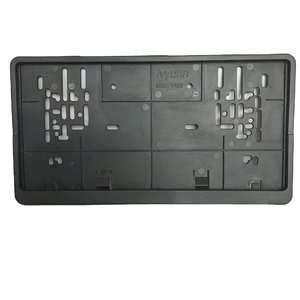 Soporte de placa de matrícula cuadrado, logotipo personalizado, alta calidad, Malasia/Singapur, oferta - Product Image 4