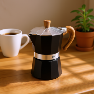 Cilio Espresso <b>Maker</b> Classico Natura 3 Cups Stovetop Coffee <b>Maker</b> - Product Image 3