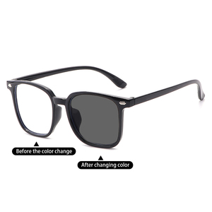 La más nueva presbicia progresiva multifocal moda fotocromática Anti luz azul marco cuadrado <span class=keywords><strong>gafas</strong></span> de lectura para hombres y mujeres - Product Image 4