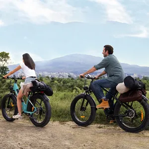 Engwe E26 ban sepeda elektrik 750w 26 inci, ban Fat e-bike sepeda gunung Urban E 25km/jam untuk dewasa