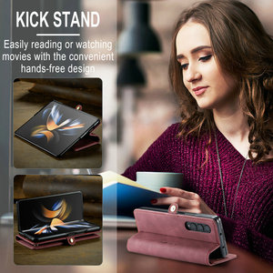 CaseMe – coque de téléphone en cuir à paillettes de luxe pour <span class=keywords><strong>Samsung</strong></span> <span class=keywords><strong>Galaxy</strong></span> S23 ultra Z Fold 4, étui portefeuille en cuir TPU pour <span class=keywords><strong>Galaxy</strong></span> Z <span class=keywords><strong>Flip</strong></span> 4 - Product Image 6