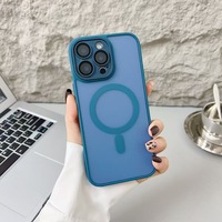 Meilleure coque magnétique mate givrée anti-rayures pour iPhone 16 Pro Max 16 Pro 16 Plus avec recharge sans fil