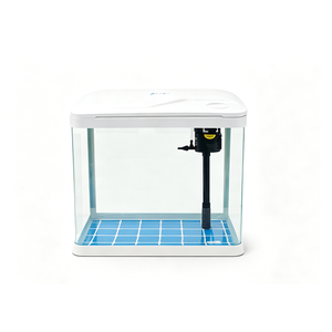 Acuario Rectangular de Vidrio HD - Moderno y Ultraclaro para Sala de Estar, Pecera Ecológica de Escritorio - Product Image 1