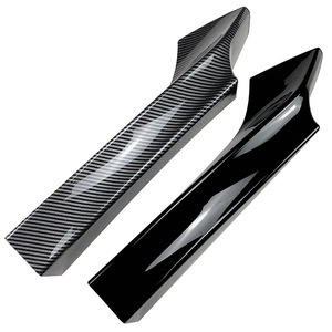 Bmw 2 Series F22 F23 Front Lip Splitter Carbon Fiber Texture Piano Black 2015-2019 M Sport Style - Product Image 5