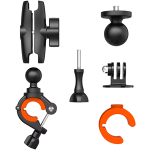 Adaptateur de bras magique Insta360 Go 3 X3 X2 avec pince de guidon de vélo à double rotule pour 12 11 10 9 8 7 6 <span class=keywords><strong>5</strong></span> 4 caméras Hero - Product Image 5