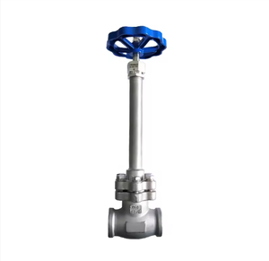 Válvula de Bola de Acero Inoxidable de Vástago Extendido para Bajas Temperaturas (-196°C), Operada Manualmente, Criogénica - Product Image 3