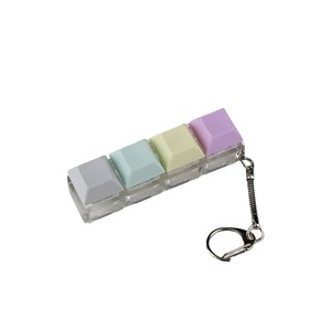 Porte-clés personnalisés à pression, composants de porte-clés à pression, porte-clés anti-stress Kawaii mignons, plusieurs options de couleurs, jouet sensoriel anti-stress - Product Image 4