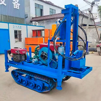 Machine de forage de puits d'eau portable d'usine, pour puits de 150 m de profondeur, à vendre