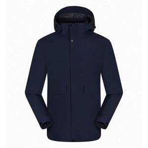Veste d'hiver imperméable pour homme 3 en 1, coupe-vent, avec logo personnalisé et doublure en polaire - Product Image 6