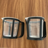 Gelas pencampur cat plastik sekali pakai transparan kustom 400 ml 600 ml 1000 ml