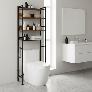 <strong>Bathroom</strong> Cabinet Shelf Narrow Side Drawers <strong>Corner</strong> Toilet Laundry <strong>Storage</strong> <strong>Unit</strong> - Product Image 4