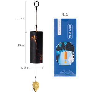 กระดิ่งลมโลหะวินเทจแบบหมุนมือ ดีไซน์แบบคอร์ด สำหรับการทำสมาธิโยคะและการตกแต่ง - Product Image 5