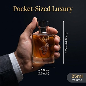 Eau de <span class=keywords><strong>Parfum</strong></span> Thème Équestre Arabe 25ml – <span class=keywords><strong>Parfum</strong></span> Léger Portable avec Bouteille Gravée Cheval pour Trajet Quotidien et Rendez-vous - Product Image 5