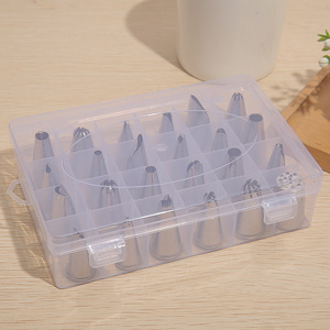 Ensemble <span class=keywords><strong>de</strong></span> buses <span class=keywords><strong>de</strong></span> décoration <span class=keywords><strong>de</strong></span> gâteau en acier inoxydable pour la cuisson, 24 pièces - Product Image 2