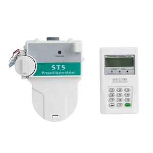 Ciu STS เครื่องวัดน้ำอิเล็กทรอนิกส์แบบเติมเงิน, DN15-DN50เจ็ทอเนกประสงค์ ISO 4064คลาส B IP68ทองเหลืองแบบไร้สาย - Product Image 1
