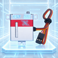 Servomoteur numérique KST X10 HV 10 mm Slim Family X10-710 X10-810 X10-Mini X10-Plus 25T 6-8.4V pour planeur F3F F3J F5J Jet 450 Heli