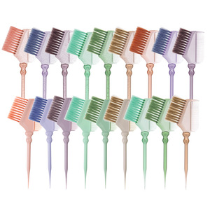 Hair Dyeing <b>Comb</b> Double-Sided Large Professional Salon Use Soft Bristle Sectioning Highlighting Brush - Product Image 1