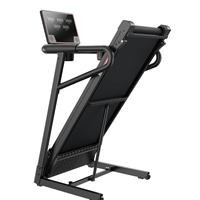 Tapis de course électrique pliable compact avec écran LED pour la maison – Équipement de fitness aérobie – Offre spéciale