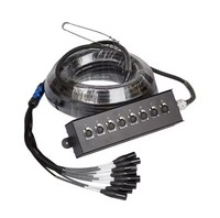 Câble Audio XLR Multipaire avec Boîtier de Scène 8/12/16/20/24/32 Canaux