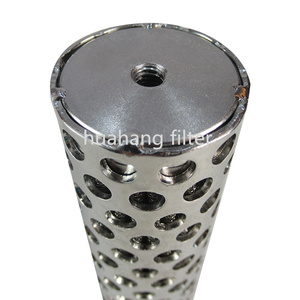 Huahang fabricant haute précision de filtration cartouches filtrantes en métal poreux fritté cartouche filtrante plissée Sus316 maille - Product Image 2