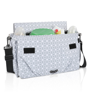 Bolsa de pañales con correa de hombro desmontable, organizador <span class=keywords><strong>Universal</strong></span> para cochecito de <span class=keywords><strong>bebé</strong></span>, gran oferta - Product Image 3