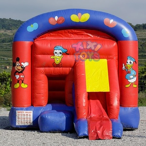 Château <span class=keywords><strong>gonflable</strong></span> d'intérieur XIXI TOYS pour tout-petits, mini, pas cher, avec toit, maison de saut <span class=keywords><strong>gonflable</strong></span> - Product Image 1