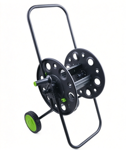 Two Wheel <strong>Hose</strong> Cart, <strong>Empty</strong> Steel <strong>Hose</strong> <strong>Reel</strong>, Steel <strong>Hose</strong> <strong>Reel</strong> Without Water <strong>Hose</strong> SG1127 - Product Image 1