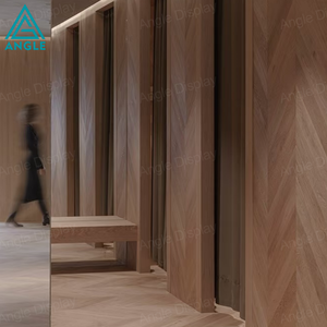Vetrina per Abiti da Uomo su Misura con Appendiabiti Integrato, Finitura in Legno di Lusso, Illuminazione LED, Arredamento Ecologico per Sartorie - Product Image 3