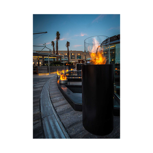 Brûleur de cheminée au <span class=keywords><strong>bio</strong></span><span class=keywords><strong>éthanol</strong></span> en acier EJ moderne pour intérieur/extérieur, à poser sur table, avec réservoir de 659 ml, certifié CE - Product Image 2