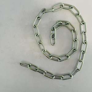 <span class=keywords><strong>Chaîne</strong></span> de levage <span class=keywords><strong>industrielle</strong></span> en zinc galvanisé standard 5mm par <span class=keywords><strong>mètre</strong></span> - Product Image 3