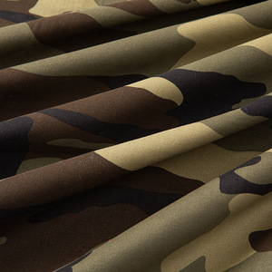 20 * 16 + 70 D gedruckte Baumwolle Elasthan Tarn Tarn Elasthan Twill Baumwollstoff für Hosen - Product Image 2