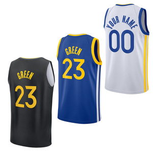 2025 Golden State pour hommes # 23 Maillots de basket-ball verts personnalisés, chemises brodées, uniformes pour jeunes, vêtements de sport avec logos - Product Image 1
