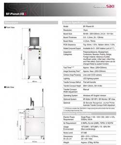 Máquina AOI SAKI BF-PLANET-X de Alta Precisión y Bajo Costo para SMT - Product Image 4