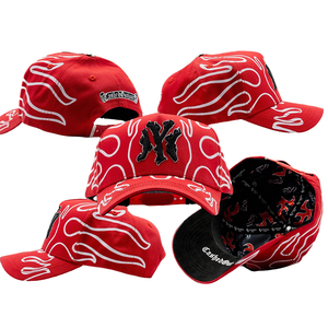 Mũ lưỡi trai snapback 5 tấm vải lộn rộng vành, hàng có sẵn năm <span class=keywords><strong>2025</strong></span>, bán buôn, mũ có thể tùy chỉnh, mũ dành cho nam - Product Image 2