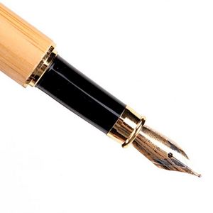 Bolígrafo de Bambú de Lujo en Oferta, Bolígrafo Metálico para Regalo Empresarial con Logotipo Grabado con Láser - Product Image 4